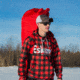 Eskimo Ice Shelter Quickfish 6 Insulated, Red/Black, 6 Person, 36150