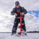 Eskimo Pistol Bit 2.0, Drill-Adaptive Auger, 10-Inch, Centering Point, Red, 10-Inch, 45650