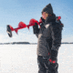 Eskimo Pistol Bit 2.0, Drill-Adaptive Auger, 10-Inch, Centering Point, Red, 10-Inch, 45650