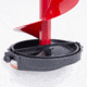 Eskimo Pistol Bit 2.0, Drill-Adaptive Auger, 10-Inch, Centering Point, Red, 10-Inch, 45650