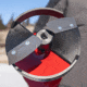 Eskimo Pistol Bit 2.0, Drill-Adaptive Auger, 8-Inch, Centering Point, Red, 8-Inch, 45600