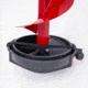 Eskimo Pistol Bit 2.0, Drill-Adaptive Auger, 8-Inch, Centering Point, Red, 8-Inch, 45600