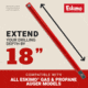 Eskimo Power Auger Extension, Red, 12-Inch, EXT12