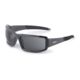 ESS CDI Max Ballistic Sunglasses, Matte Dark Gray Frame, Smoke Gray Lens, Medium / Large Fit, EE9003-02