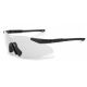 ESS ICE ONE Ballistic Eyeshield Kit, Black Frame,Nosepiece,Clear Lens,Pouch 740-0005