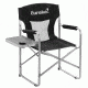 Eureka Directors Chair w/ Side table, Black/White 2571117