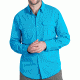 ExOfficio Air Space Long Sleeve Shirt - Men's-Deep Sea-Small
