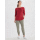 ExOfficio BA Wanderlux Long Sleeve Crew - Womens, Rhubarb, L, E12445-20109-Rhubarb-L