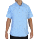 ExOfficio Geotrek'r Short Sleeve Shirt - Men's -Lt Lapis-Large