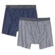 ExOfficio Give-N-Go 2.0 Boxer Brief 2Pk - Mens, Navy/Steel Onyx, Small, 12416713-5424-S