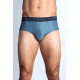 Give-N-Go Sport Low Rise Flyless Brief - Mens-Charcoal-Large