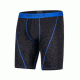 ExOfficio Give-N-Go Sport Mesh 9 Inch Boxer Brief Mens, Black/Royal, L, 12412335-9307-L