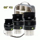 68 Degree Eyepiece Set with soft sided case,Argon-Purged,Waterproof, 4 Piece Set