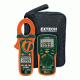 Extech Instruments Electrical Test Kit W/Trms Ac/Dc Clamp Meter, ETK35