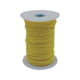 Extreme Max 3006.2228 Boattector Hollow Braid Polypropylene Rope - 3/8in x 600', Yellow, 3006.2228