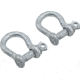 Extreme Max Boattector Galvanized Anchor Shackle 1/4in, 3006.6602