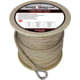 Extreme Max Boattector Premium Double Braid Nylon Anchor Line With Thimble - 5/8in, White &amp; Gold, 5/8in x 300ft, 3006.2279