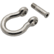 Extreme Max Boattector Stainless Steel Bow Shackle With No Snag Pin, 5/16in, Pack of 4, 3006.8408.4