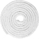 Extreme Max Braided Cotton/Polyester Clothesline - 7/32in x 100, White, 7/32in x 100ft, 3008.0445