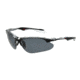 Extreme Optiks EO POL 1802 Sunglasses, Dark Gray Crystal Frame, Smoke with Silver Flash Mirror Lenses, 10242517.FGX