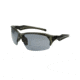 Extreme Optiks EOG 12 Sunglasses, Dark Grey Crystal Frame, Smoke HD with Silver Mirror Flash Lens, 10228952.FGX