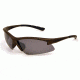 Extreme Optiks RACR Sunglasses, Matte Dark Metallic Graphite Frame, Smoke with Silver Mirror Flash Lens, 10206829.FGX