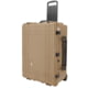 Eylar 2XL 31.5in Waterproof Protective Gear Roller Case w/Foam, Tan, SA00007-TAN