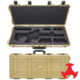 Eylar 38in Hard Rifle Case Equipped w/Ragar XP Crosslinked Foam Insert, Tan, SA00013-TAN-RG-XP