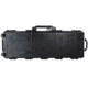 Eylar 44in Protective Roller Rifle Case Water and Shock Resistant w/ Foam, Black, SA00008