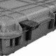 Eylar 44in Protective Roller Rifle Case Water and Shock Resistant w/ Foam, Gray, SA00008-Gra