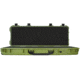 Eylar 44in Protective Roller Rifle Case Water and Shock Resistant w/ Foam, Green, SA00008-Grn