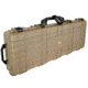 Eylar 44in Protective Roller Rifle Case Water and Shock Resistant w/ Foam, Tan, SA00008-Tan