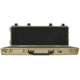 Eylar 44in Protective Roller Rifle Case Water and Shock Resistant w/ Foam, Tan, SA00008-Tan