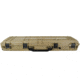 Eylar 44in Protective Roller Rifle Case Water and Shock Resistant w/ Foam, Tan, SA00008-Tan