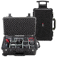 Eylar Eylar 22 in Hard Rolling Carry-On Camera Case with Adjustable Padded Divider