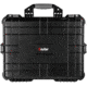 Eylar Large 20.62in Protective Gear Case Water and Shock Resistant w/ Foam, Black, SA00003