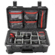 Eylar Intact Premium Series 22 in Hard Rolling Carry-On Camera Case with Adjustable Padded Divider and Lid Organizer