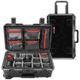 Eylar Intact Premium Series 22 in Hard Rolling Carry-On Camera Case with Adjustable Padded Divider and Lid Organizer
