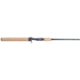 Falcon Rods Coastal Casting Rod, Wade Fisher, Medium, Spinning, Black, 6 ft6 in, SC-66M