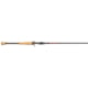 Falcon Rods Expert Casting Rod, Jerkbait, Medium, Black, 6 ft8 in, EC-4-168