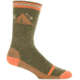 Farm To Feet Asheboro Camping Hiker Sock - Men's-Olive Night/Mango-Large