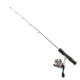 Favorite Fishing Army Ice Rod Combo, 28in, Medium Light, Black/Red, ARICE-281ML