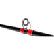 Favorite Fishing Brush Dobber Crappie Spinning Combo, 6ft 8in, Ultra Light, Red/Black, DBR-681UL20
