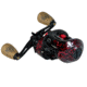 Favorite Fishing PBF Lit Casting Reel, 6.4-1, Left Hand, Red/Black, LIT100NGL