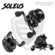 Favorite Fishing Soleus casting reel, Black, 6.6:1, Left, Black, SLSB6L