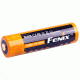 Fenix 18650 3.6V 2900mAh Protected Lithium Ion Li-ion Rechargeable Button-Top Battery, Orange/Black FENIX-ARB-L18-2900