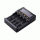 Fenix Li-ion 4-Bay Digital Charger Plus, Black ARE-C2P