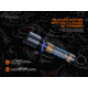 Fenix Lighting C7 Lithium Ion 3000 Lumens Luminus SST70 LED Flashlight, Black, C7STBK