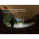 Fenix Lighting WF25RM Lithium Ion 3000 Lumens Luminus SST70 LED Flashlight, Black, WF25RMBK