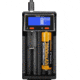 Fenix Micro USB Li-ion/Ni-Cd/Ni-MH Smart Charger, Dual Channel, 2000 mA max Charge Current, Black, ARE-D2